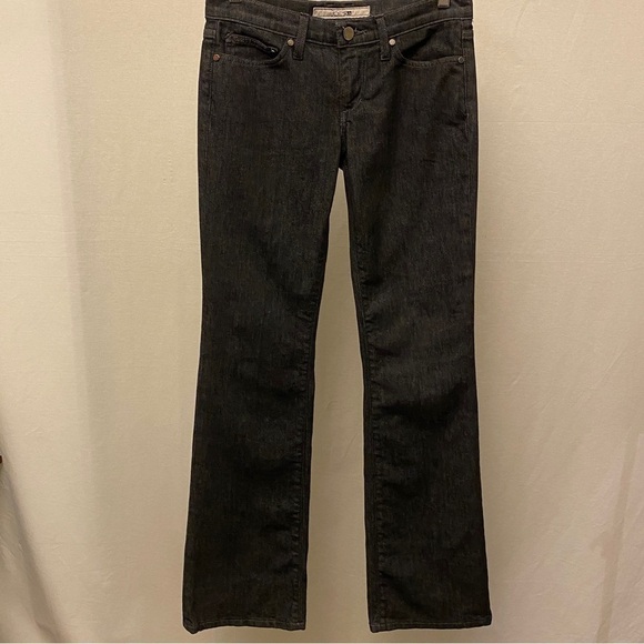 Joe’s Jeans 27 (US 4) Boot Cut Black Jeans Low Rise Women’s Stretch Berlin - Picture 10 of 11